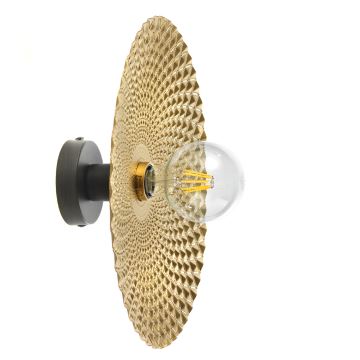 ONLI - Taklampa GOLDEN 1xE27/22W/230V diameter 38 cm guld/svart