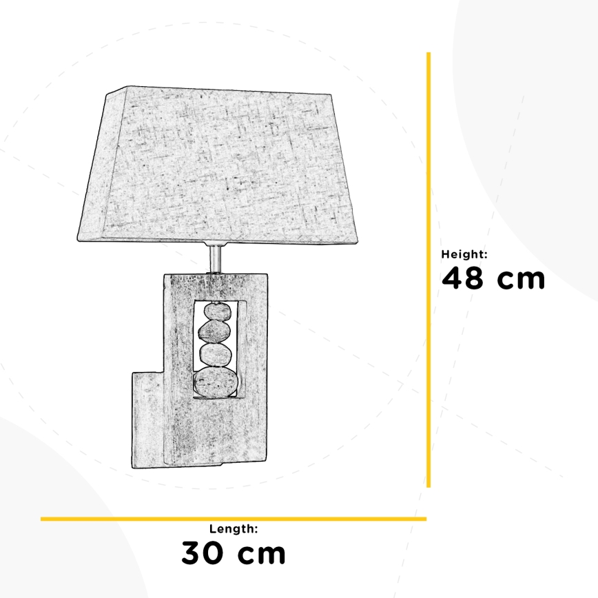 ONLI - Vägglampa MIRIEL 1xE27/22W/230V