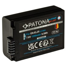 PATONA - Ackumulator Nikon EN-EL25 1250mAh Li-Ion Platinum USB-C laddar