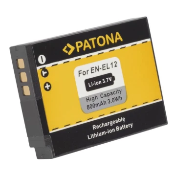 PATONA - Ackumulator Nikon ENEL12 1050mAh Li-Ion