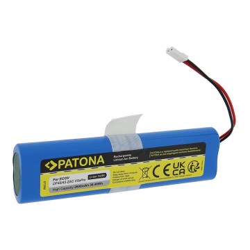 PATONA - Batteri Ecovacs Deebot DF45/iLife V50/V5s/V8s 2600mAh Li-lon 14,8V
