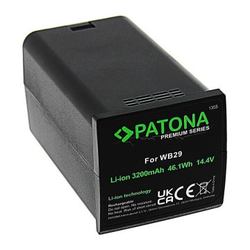 PATONA - Batteri GODOX AD200 3200mAh Li-Ion 14,4V WB29