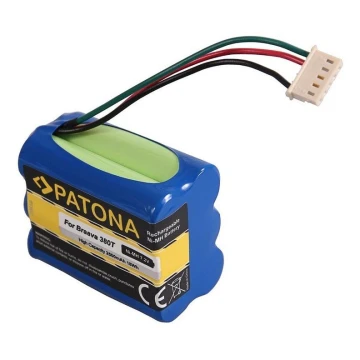 PATONA - Batteri iRobot Braava 380T/390T 2500mAh 7,2V