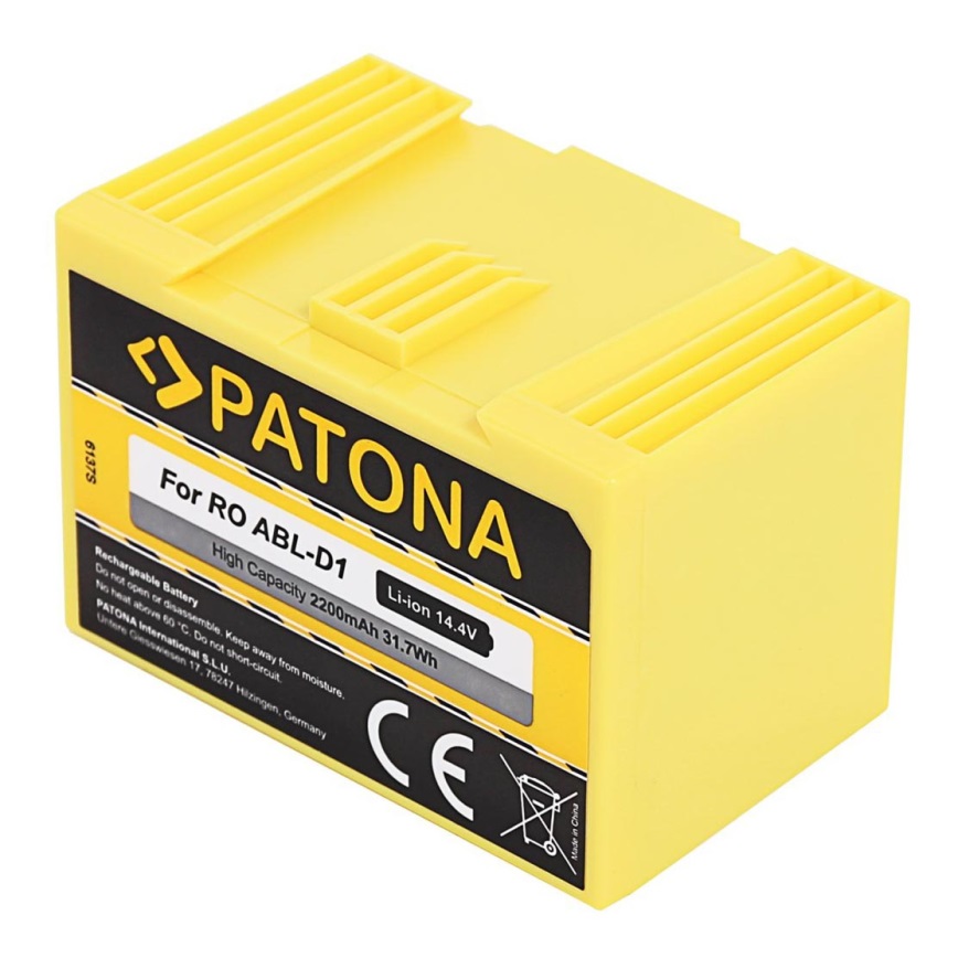 PATONA - Batteri iRobot i7/i4/i3/e5/e6 14,4V 2200mAh Li-lon