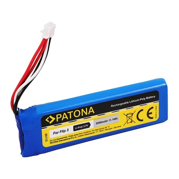 PATONA - Batteri JBL Flip 3 3000mAh 3,7V Li-Pol
