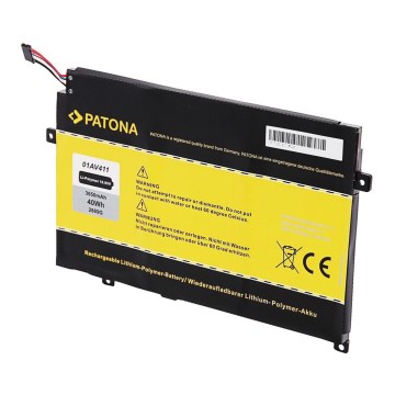 PATONA - Batteri Lenovo Thinkpad E470/E475 4400mAh Li-lon 10,95V 01AV411