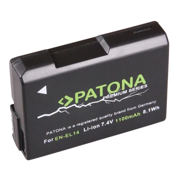 PATONA - Batteri Nikon EN-EL14 1100mAh Li-Ion Premium