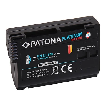 PATONA - Batteri Nikon EN-EL15B 2040mAh Li-Ion Platina