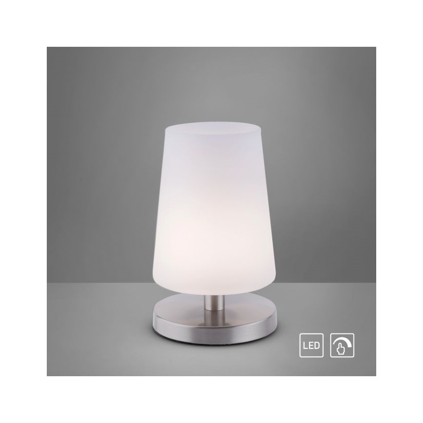 Paul Neuhaus 4146-55 - LED ljusreglerad touch bordslampa  SONJA 1xG9/3W/230V matt krom