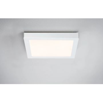 Paulmann 70646 - LED/16W Taklampa LUNAR 230V 30x30 cm vit