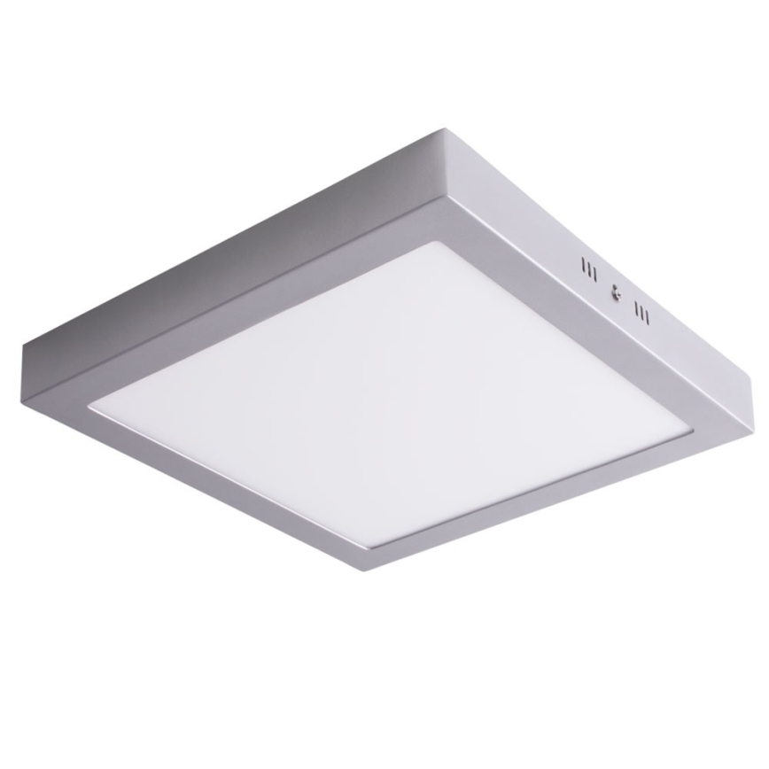 Paulmann 70650 - LED/17W Taklampa LUNAR 230V 30x30 cm krom