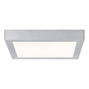 Paulmann 70650 - LED/17W Taklampa LUNAR 230V 30x30 cm krom