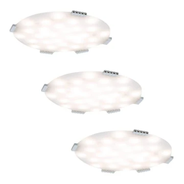 Paulmann 70711 - KIT 3xLED/2,8W Möbelbelysning med en sensor SOFTPAD 230V 2700K