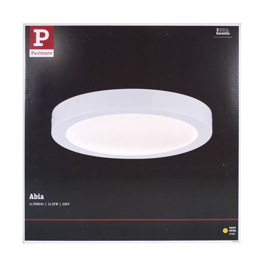 Paulmann 70899 - LED/22W Takbelysning ABIA 230V