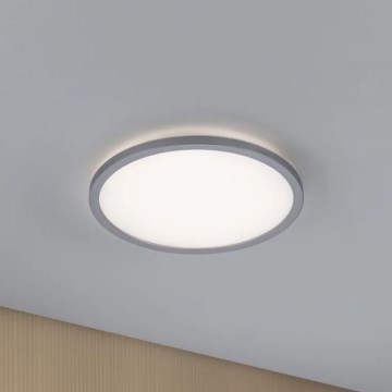 Paulmann 70991 - LED/16W Fäst panel ATRIA 230V 3000K diameter 29,3 cm matt krom