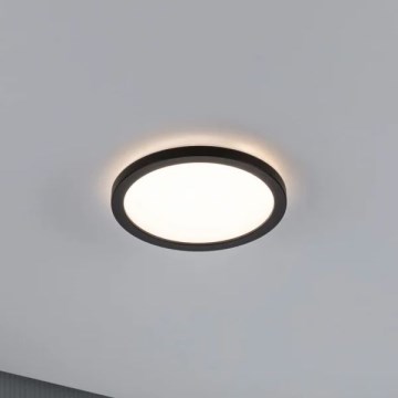 Paulmann 70997 - LED/11,2W Fäst panel ATRIA 230V 3000K diameter 19 cm svart