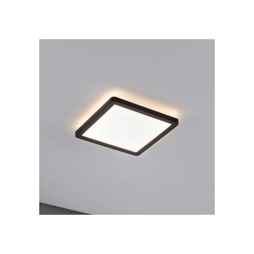 Paulmann 71000 - LED/11,2W Fäst panel ATRIA 230V 3000K 19x19 cm svart