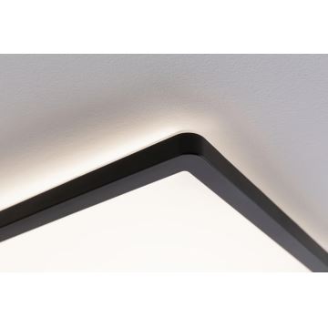 Paulmann 71000 - LED/11,2W Fäst panel ATRIA 230V 3000K 19x19 cm svart