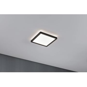 Paulmann 71014 - LED/11,2W Fäst panel ATRIA 230V 4000K 19x19 cm svart