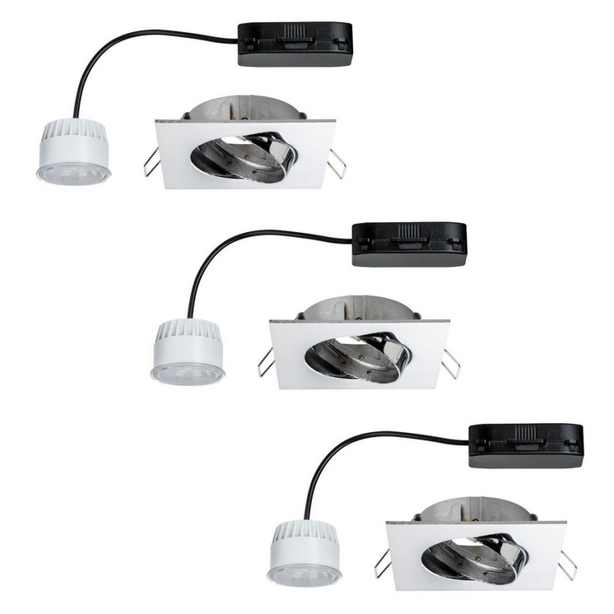 Paulmann 92774 - SET 3x LED/6.8W Badrum Hängande Takbelysning PREMIUM 230V