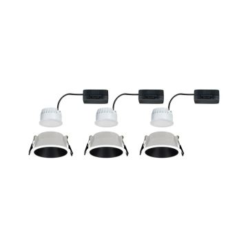 Paulmann 93402 - KIT 3xLED/6W IP44 Ljusreglerad hängande badrumslampa COLE 230V