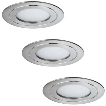 Paulmann 93570 - SET 3xLED/5,3W Dimbar infälld belysning MICRO LINE 230V