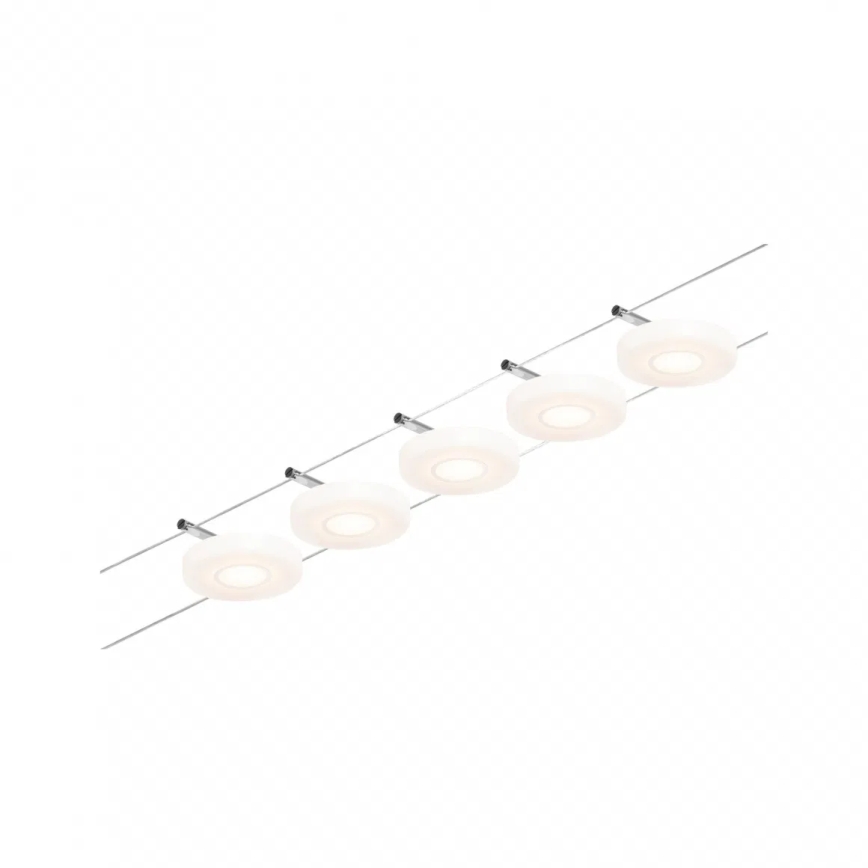 Paulmann 94426 - KIT 5xLED/4,5W Spotlight för system med snöre MAC 230V