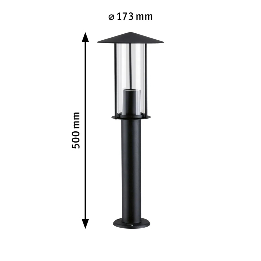 Paulmann 94737 - LED 1xE27/4,3W IP44 Utomhuslampa CLASSIC 230V