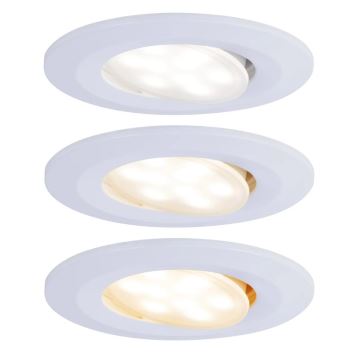 Paulmann 99934 - LED/5,5W IP65 Badrum infälld lampa CALLA 230V