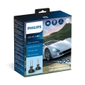 Philips 11258U91X2 - KIT 2x LED Bilglödlampa Ultinon Pro9100 H1 P14,5s/13,2W/12/24V 5800K