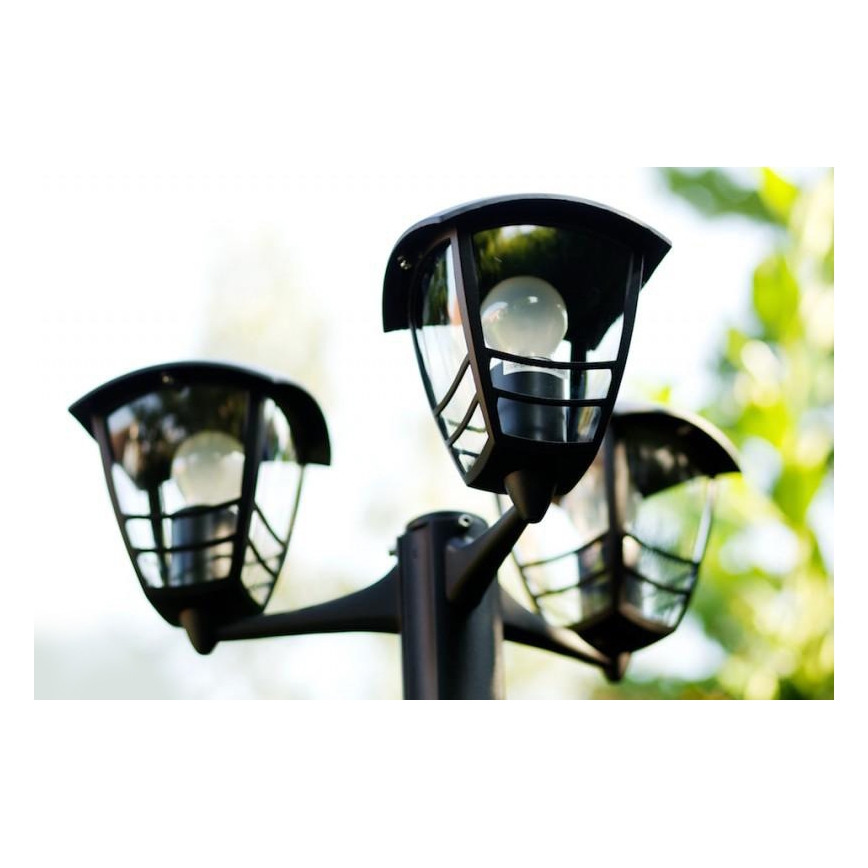 Philips 15385/30/16 - Utomhuslampa MYGARDEN CREEK 3xE27/60W/230V