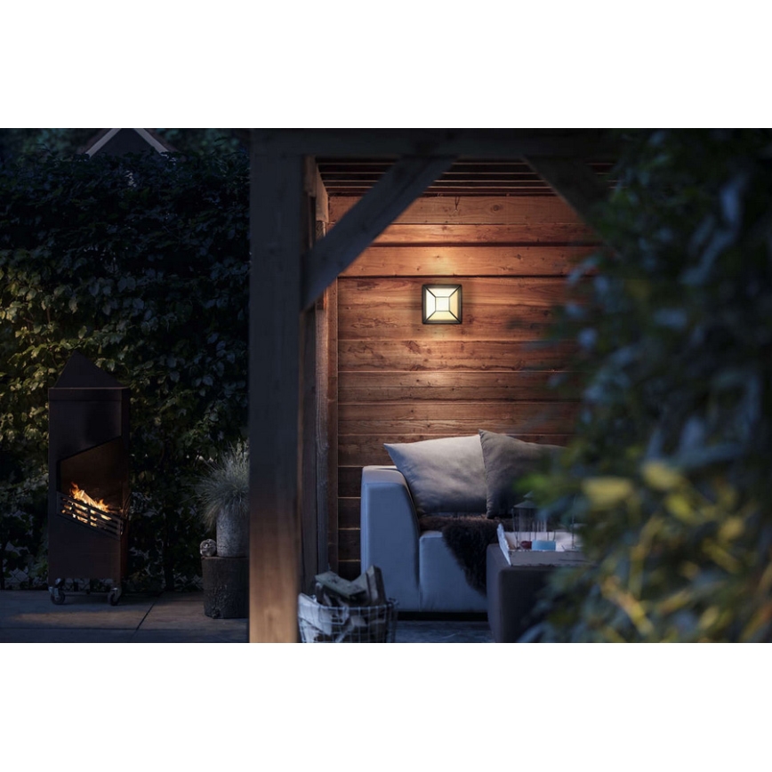 Philips 17393/30/P0 - Utomhus LED Väggbelysning MYGARDEN DROSERA LED/12W IP44