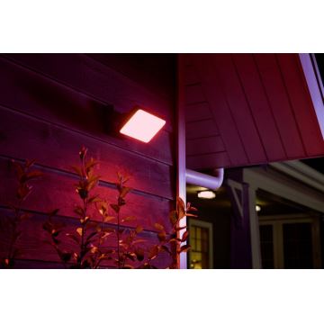 Philips - LED RGBW Ljusreglerad utomhus reflektor Hue DISCOVER 2xLED/15W/230V 2000-6500K IP44