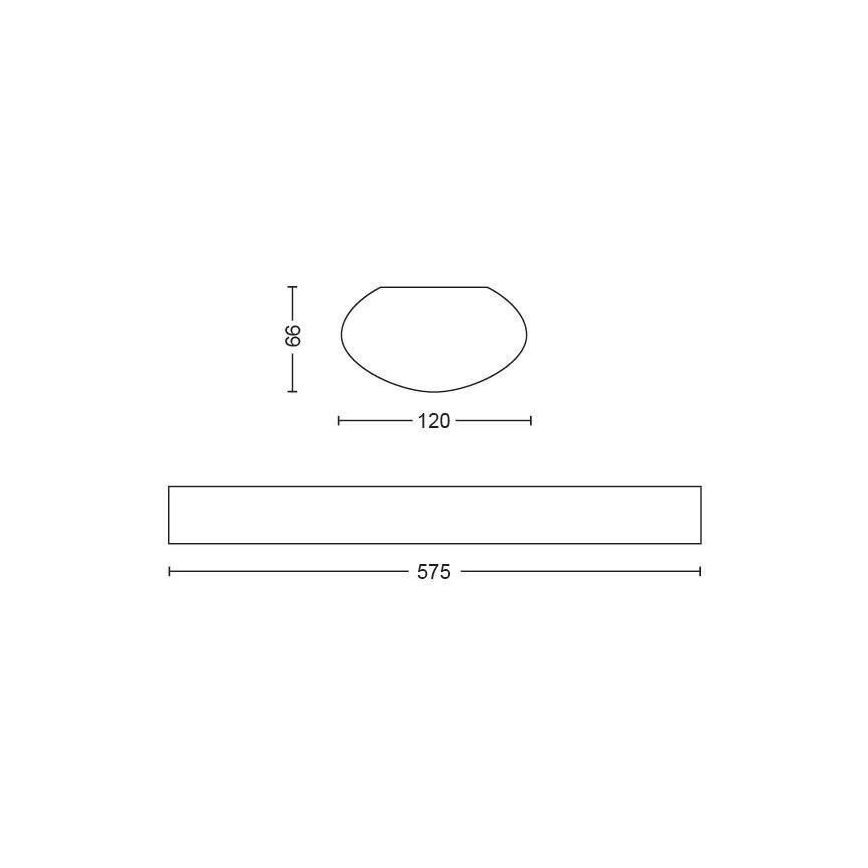 Philips 31248/31/P0 - LED Technical ljus AQUALINE LED/24W/230V IP65