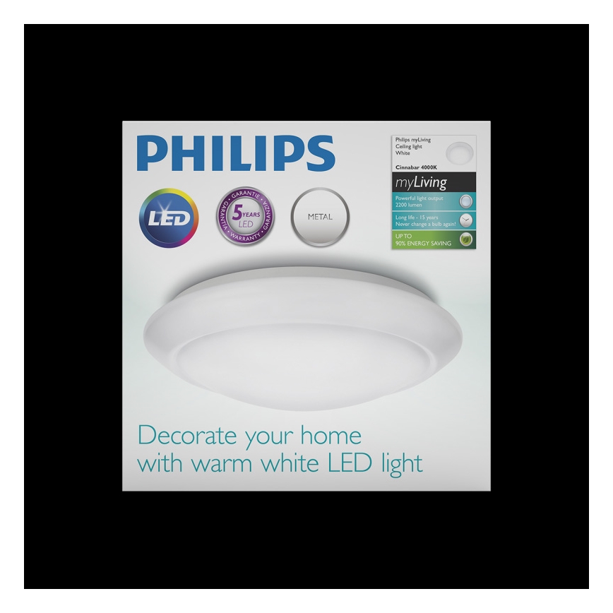 Philips 33365/31/17 - LED Takbelysning 1xLED/22W/230V