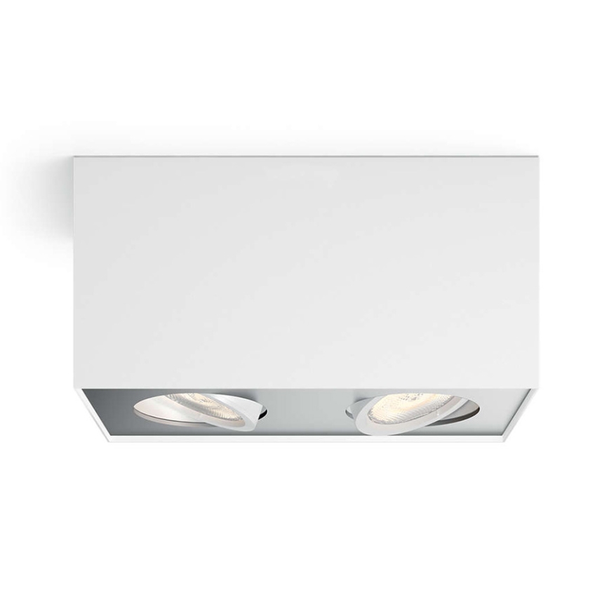 Philips 50492/31/P0 - LED ljusreglerad spotlight MYLIVING BOX 2xLED/4,5W/230V