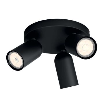 Philips 50583/30/PN - Spotlight MYLIVING PONGEE 3xGU10/5.5W/230V