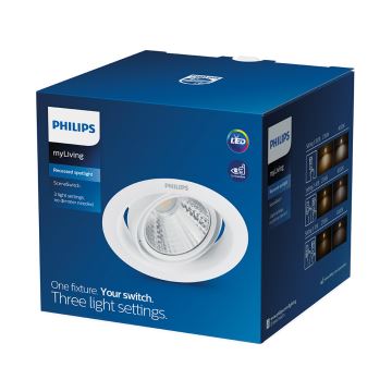 Philips 59554/31/E0 - LED Hängande Takbelysning POMERON 1xLED/3W/230V 2700K