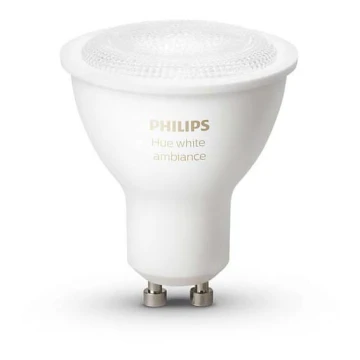 Philips 8718696598283 - Dimbar LED-lampa Hue WHITE AMBIANCE 1xGU10/5,5W