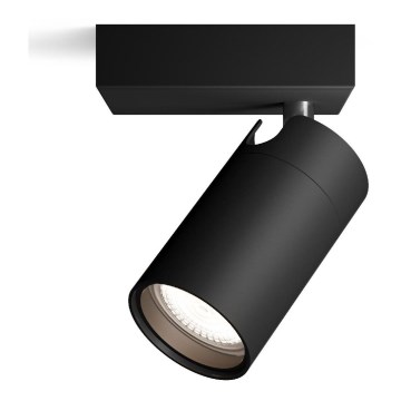 Philips - Badrumsspotlight IDRIS 1xGU10/5W/230V IP44 svart