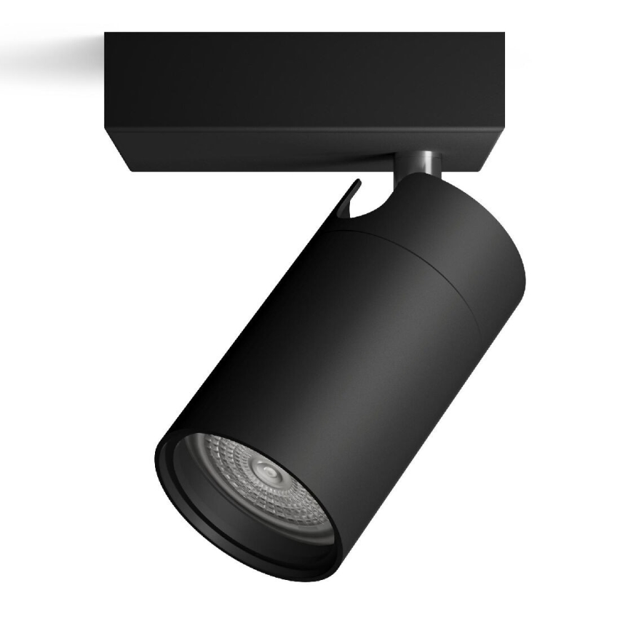 Philips - Badrumsspotlight IDRIS 1xGU10/5W/230V IP44 svart