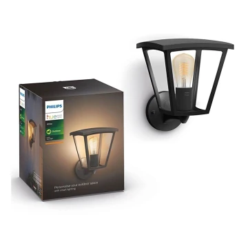 Philips - Dimbar utomhus vägglampa Hue INARA 1xE27/7W/230V Wi-Fi IP44