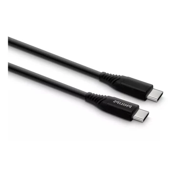 Philips DLC5206C/00 - USB-kabel USB-C 3.0 connector 2m svart/grå