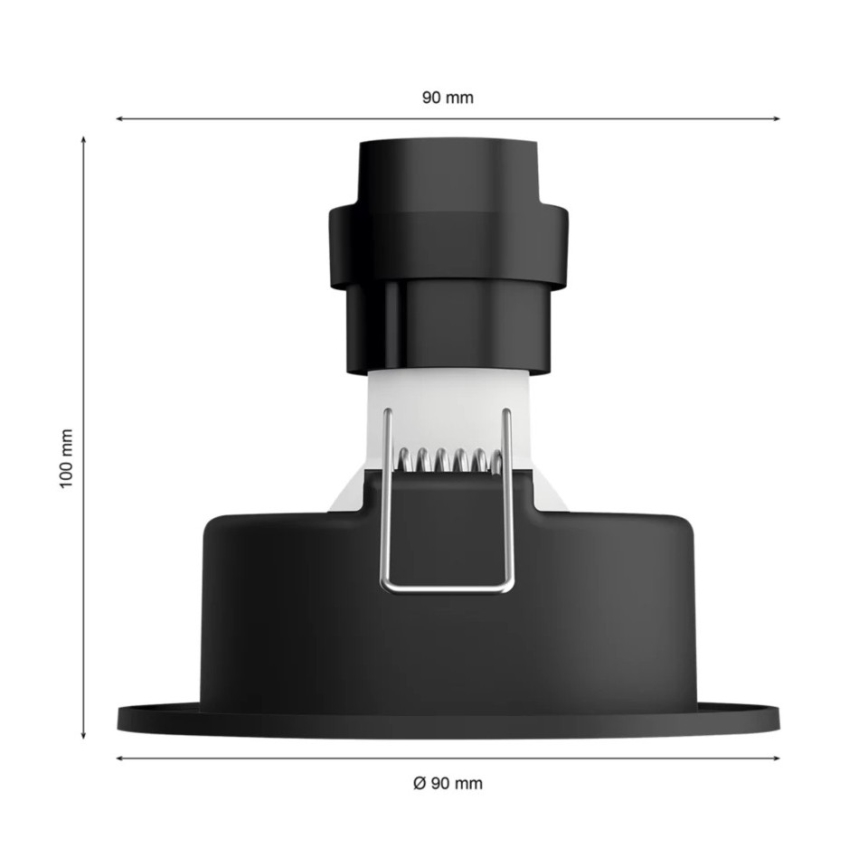 Philips - KIT 3x LED Dimbar infälld belysning Hue MILLISKIN 1xGU10/4,2W/230 2200-6500K