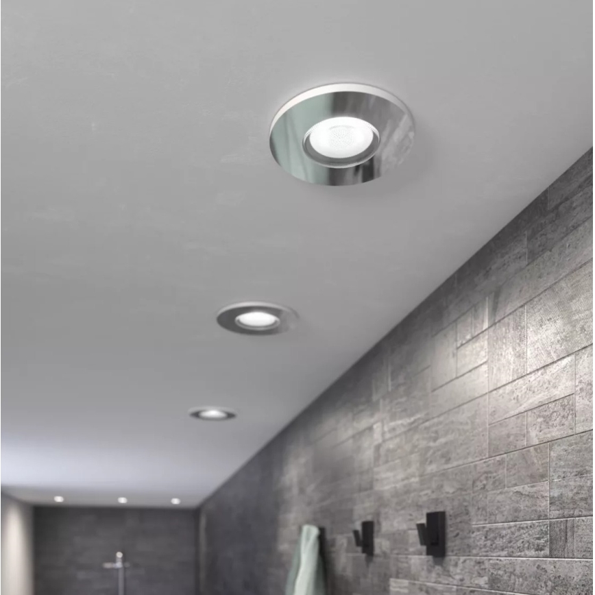 Philips - Infälld dimbar LED badrumsbelysning Hue ADORE BATHROOM 1xGU10/4,2W/230V 2200-6500K IP44