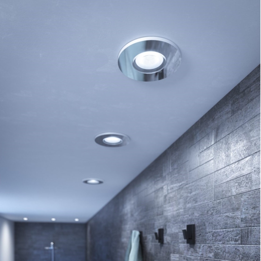 Philips - Infälld dimbar LED badrumsbelysning Hue ADORE BATHROOM 1xGU10/4,2W/230V 2200-6500K IP44