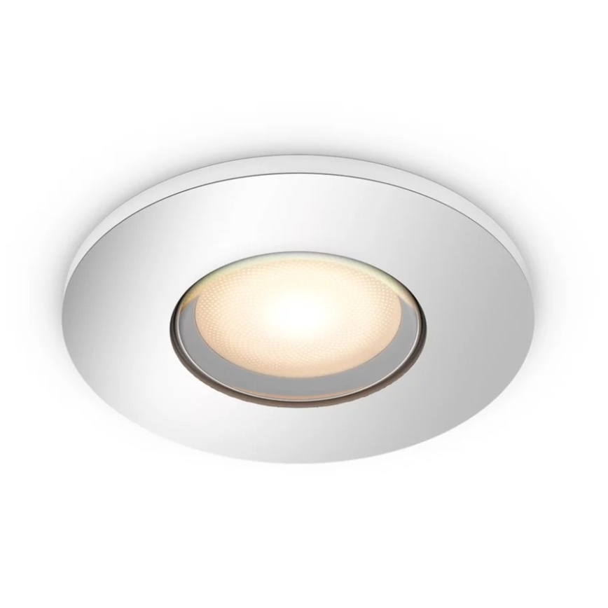 Philips - Infälld dimbar LED badrumsbelysning Hue ADORE BATHROOM 1xGU10/4,2W/230V 2200-6500K IP44