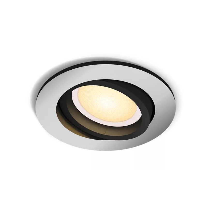 Philips - LED Dimbar infälld belysning Hue MILLISKIN 1xGU10/4,2W/230V 2200-6500K