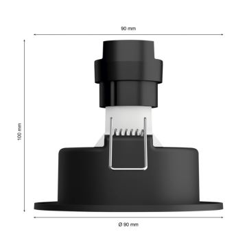 Philips - LED Dimbar infälld belysning Hue MILLISKIN 1xGU10/4,2W/230V 2200-6500K