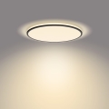 Philips - LED Dimbar taklampa SCENE SWITCH LED/22W/230V diameter 40 cm 2700K svart